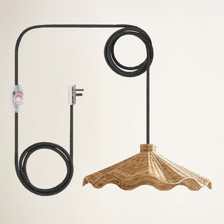 Ariel Rattan Pendant Light
