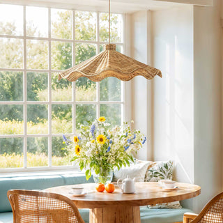 Ariel Rattan Pendant Light