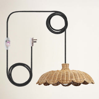 Aurelia Rattan Pendant Light