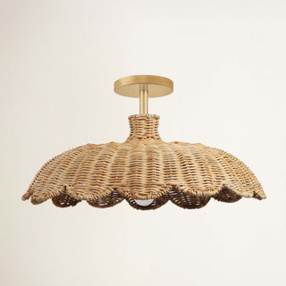 Aurelia Rattan Pendant Light