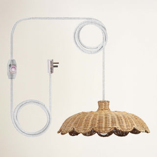 Aurelia Rattan Pendant Light