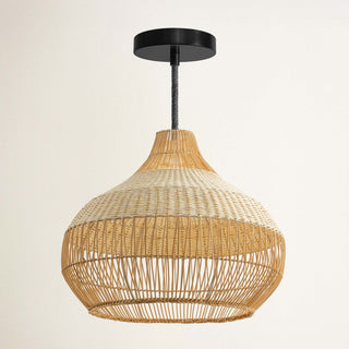 Outdoor Beatrice Rattan Pendant Light