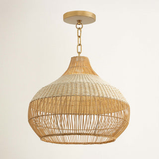 Beatrice Rattan Pendant Light