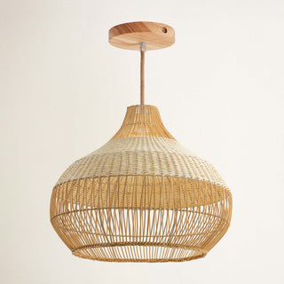 Beatrice Rattan Pendant Light