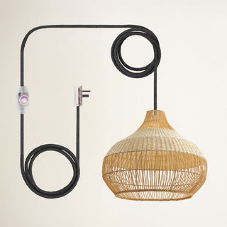 Beatrice Rattan Pendant Light