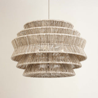 Outdoor Veronica Rattan Pendant Light