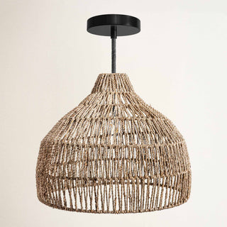 Dreamy Palm Fibers Pendant Light