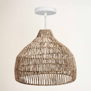 Dreamy Palm Fibers Pendant Light
