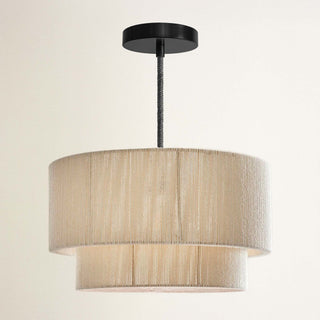 Luminous Rattan Pendant Light