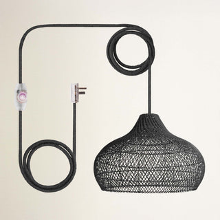 Kloe Rattan Pendant Light