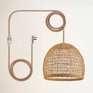 Lumiere Rattan Pendant Light