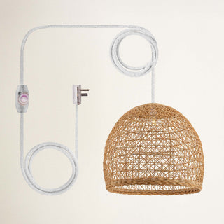 Lumiere Rattan Pendant Light