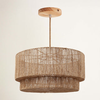 Luminous Rattan Pendant Light