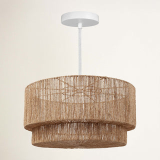 Luminous Rattan Pendant Light