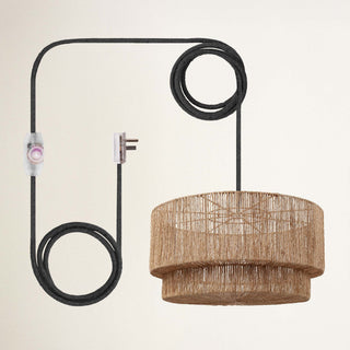 Luminous Rattan Pendant Light