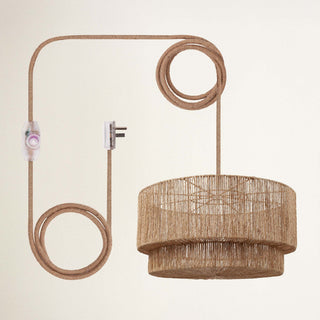 Luminous Rattan Pendant Light