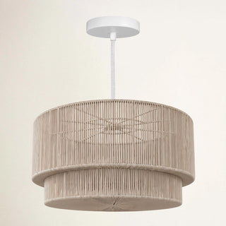 Outdoor Luminous Rattan Pendant Light