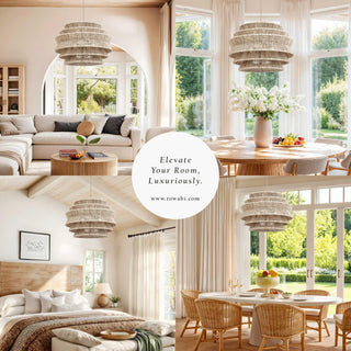 Veronica Rattan Pendant Light