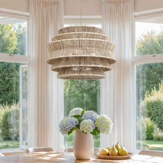 Veronica Rattan Pendant Light