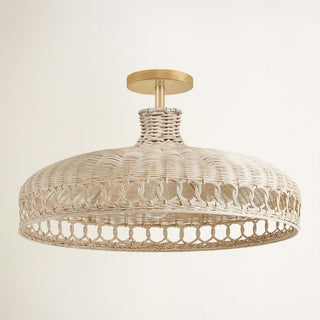 Verona Rattan Pendant Light