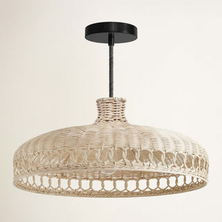 Verona Rattan Pendant Light
