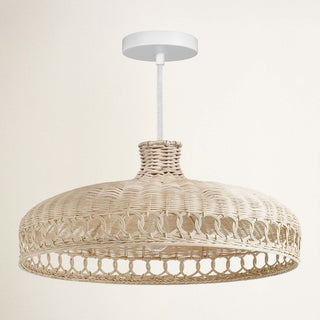 Verona Rattan Pendant Light