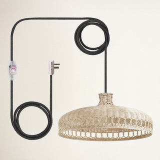 Verona Rattan Pendant Light