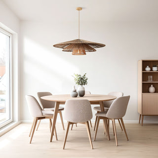 Sammie Tier Rattan Pendant Light