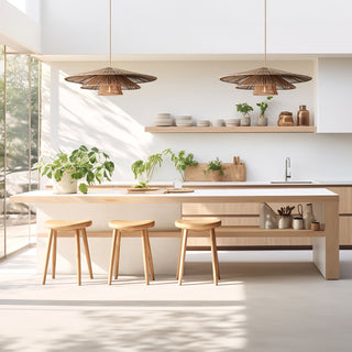 Sammie Tier Rattan Pendant Light