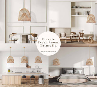 Santa Barbara Rattan Pendant Light
