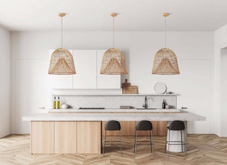 Santa Barbara Rattan Pendant Light