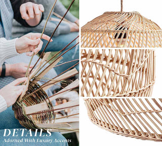 Santana Rattan Pendant Light