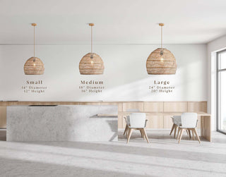 Santana Rattan Pendant Light
