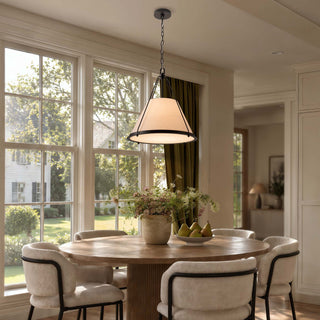 Scintilla Black Fabric Pendant Light