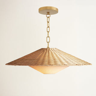 Sunny Rattan Pendant Light