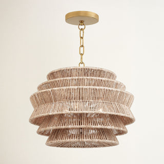 Veronica Rattan Pendant Light
