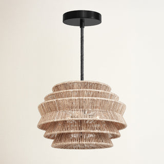 Veronica Rattan Pendant Light