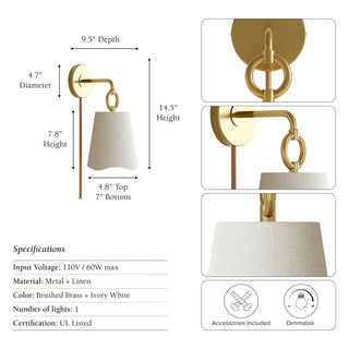 Waverly Arm Sconce