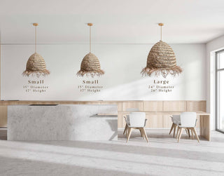 Whispering Seagrass Pendant Light